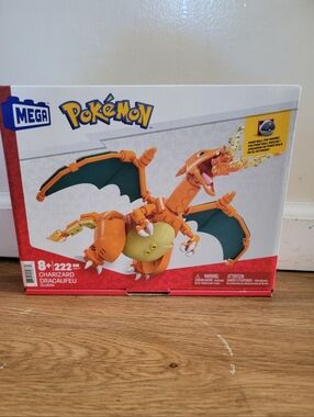 MEGA Pokemon Charizard Building Se5 with 1 Action Figure for Boys and Girls